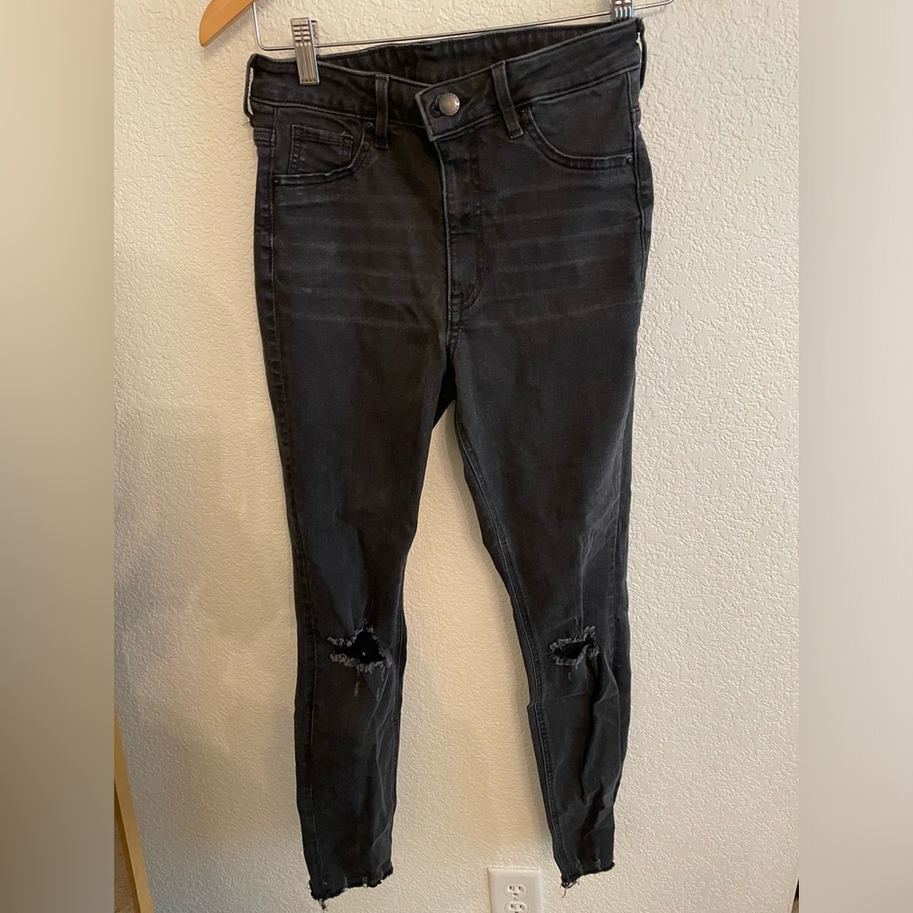 Womans black H&M jeans